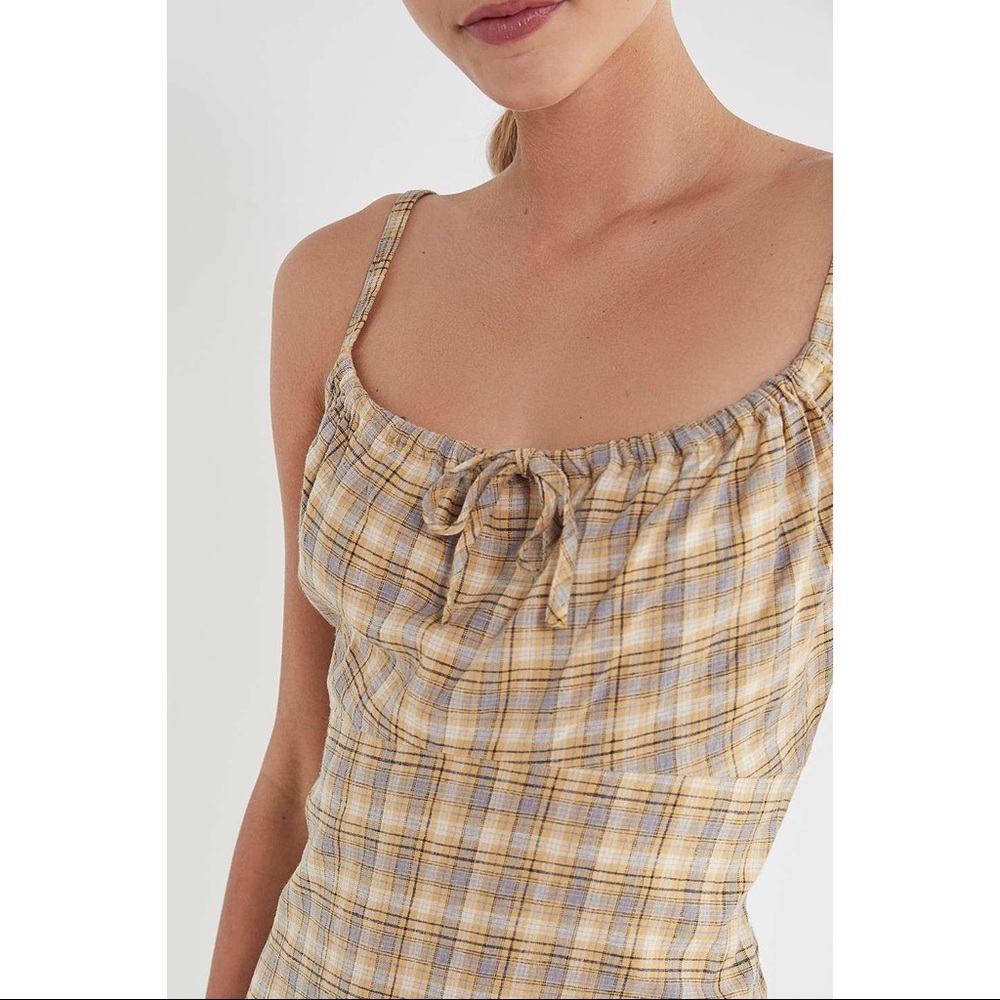 ❌Sold❌NWT Urban Outfitters Linen Vintage Dress - Picture 3 of 5